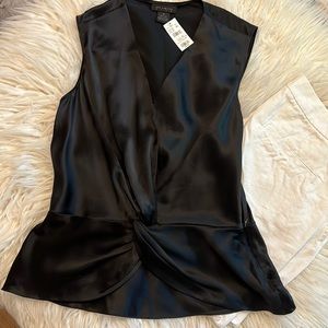 NWT The Limited 100% Silk Top Sz S/M